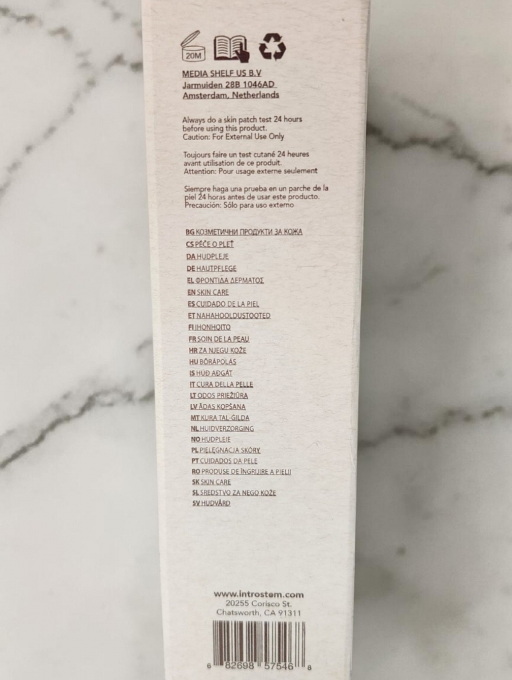 Introstem Eye Serum 1.3oz Hydrating Under Eye Skincare - Picture 6 of 6